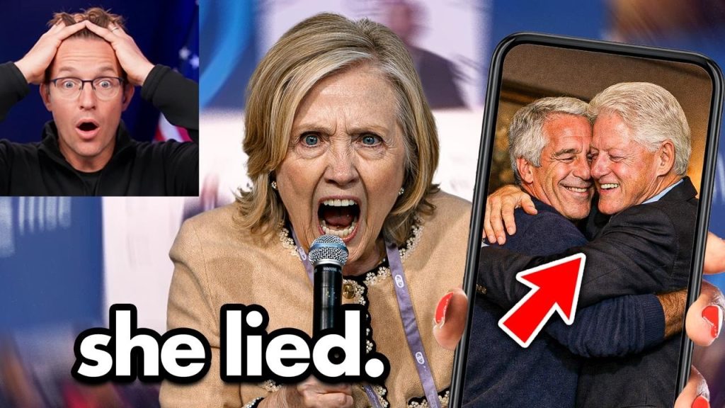PANIC: Hillary Clinton Finally Pressed About Epstein…