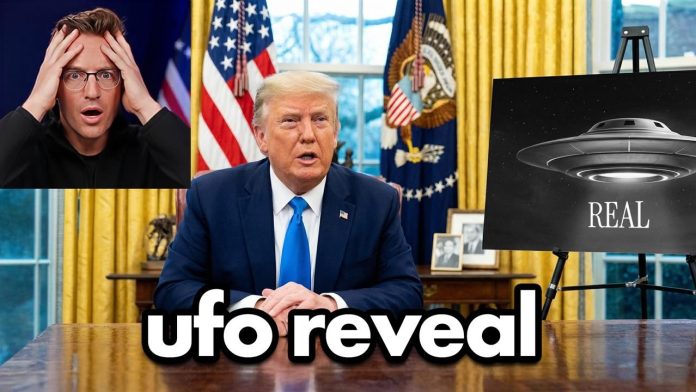 Trump Ready To Announce Aliens...