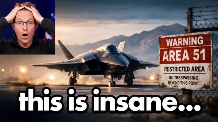 maxresdefault-617 Area 51 Swarmed by Top-Secret Military Jet After Trump Announces Alien Files Release...