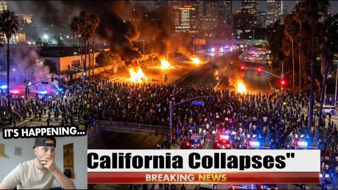 Mobs OVERTHROW LA... Gavin Newsom "TRAPPED" as Trump's FRAUD RAIDS Collapse California