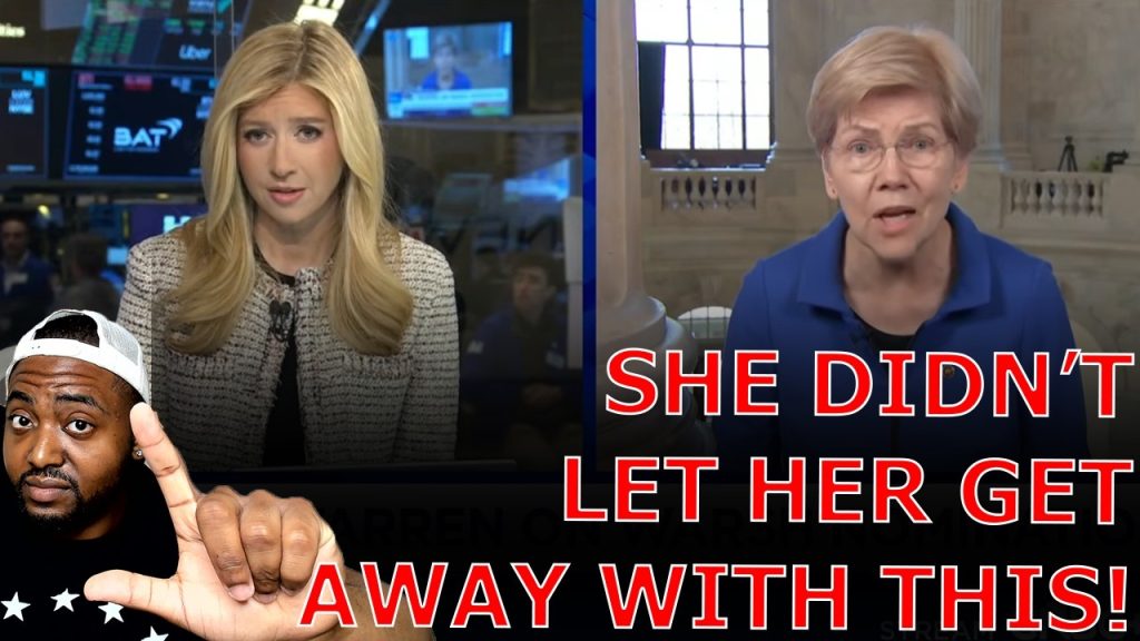 CNBC Anchor CALLS OUT Elizabeth Warren On Her BLATANT Hypocrisy After UNHINGED Trump Deranged RANT!