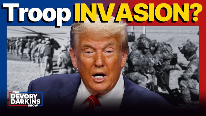 Trump drops shocking announcement regarding Troop Invasion into Iran