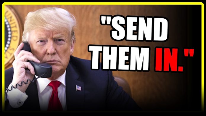 Trump just MADE THE CALL.