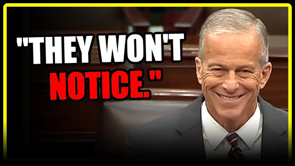 Thune’s 3:00am BETRAYAL.