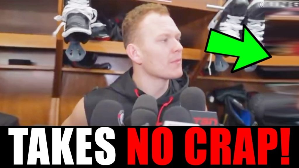 USA hockey star comes home, immediately tells media to F*** OFF!!