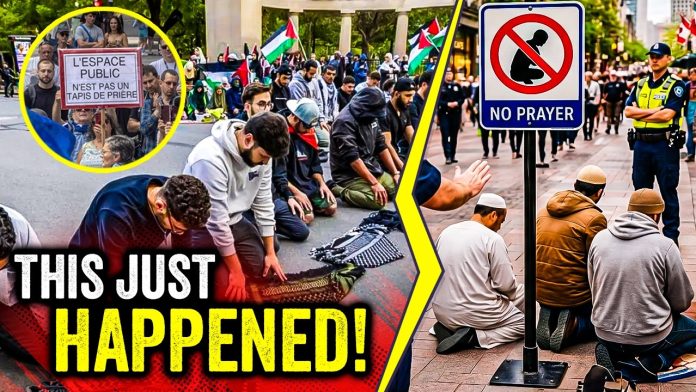 Muslims Try To PRAY Outside Catholic Church, Then THIS HAPPENED....