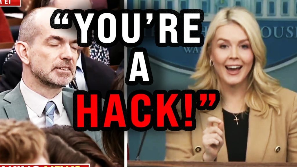 Karoline Leavitt ENDS HIS CAREER on Live TV! Karoline Leavitt ENDS HIS CAREER on Live TV!