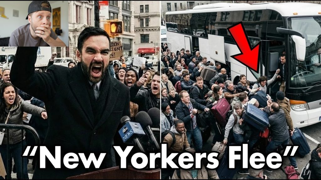Mamdani ‘KICKS OUT’ NYC’s Middle Class… Busses BOOKED as FEAR GRIPS CITY