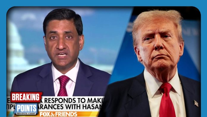 Trump MELTS DOWN Over Ro Khanna Fox News Hits