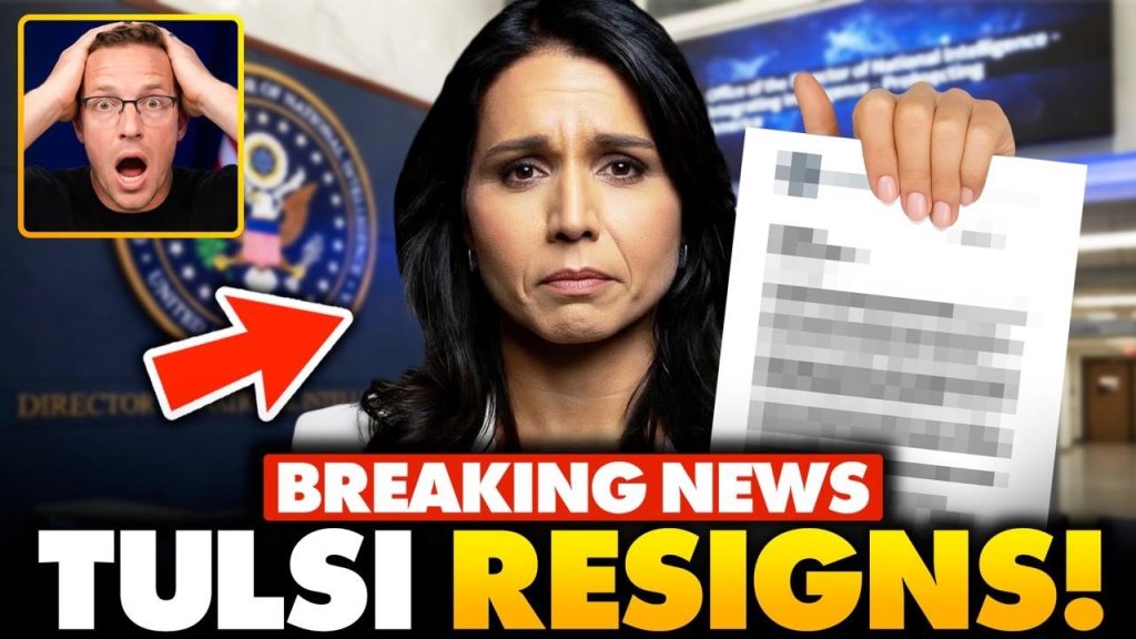 🚨Tulsi Gabbard RESIGNS: Her Explanation Why Leaves Trump Admin in Shock…