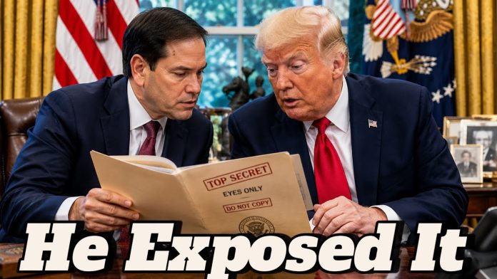 🔴Marco Rubio EXPOSES SECRET PLAN in Trump meeting!