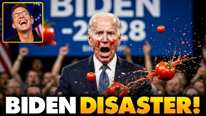 Final Humiliation: Joe Biden Screamed Offstage, Attacked By Communists as Democrat CIVIL WAR Begins…