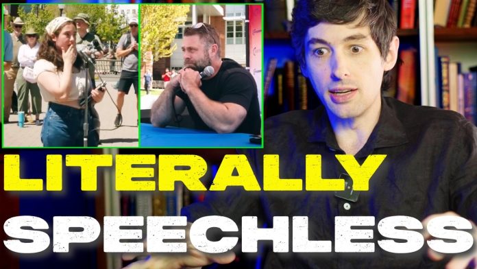 Nick Freitas STUNS Leftist Student Into SILENCE With a Single Question
