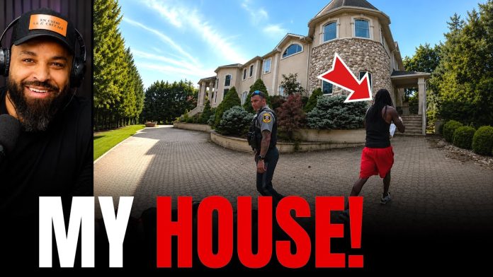 $4 Million Squatter Runs Into the Wrong Cops!