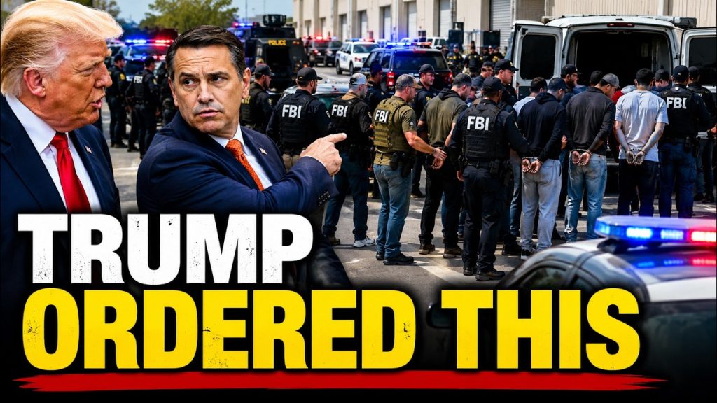 YES! Trump Sends Agents to Arrest Massive Fraud Ring