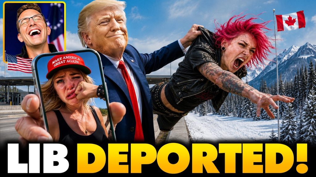 Canadian Lib Hit a MAGA Chick On Camera…Trump Found Out She Was Illegal, RUINED Her Life FOREVER