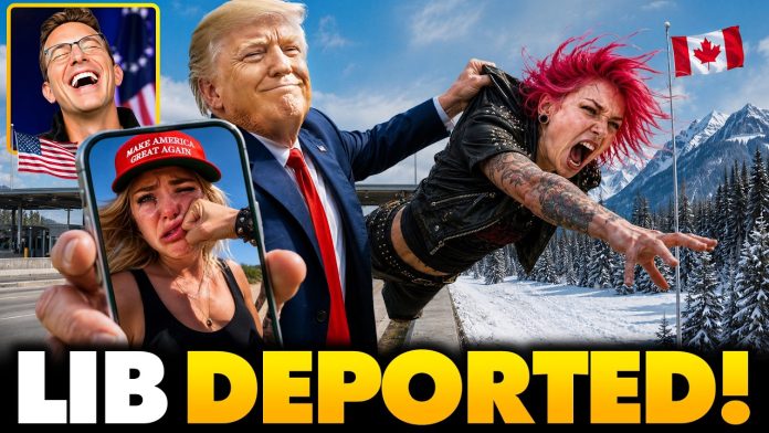 Canadian Lib Hit a MAGA Chick On Camera…Trump Found Out She Was Illegal, RUINED Her Life FOREVER