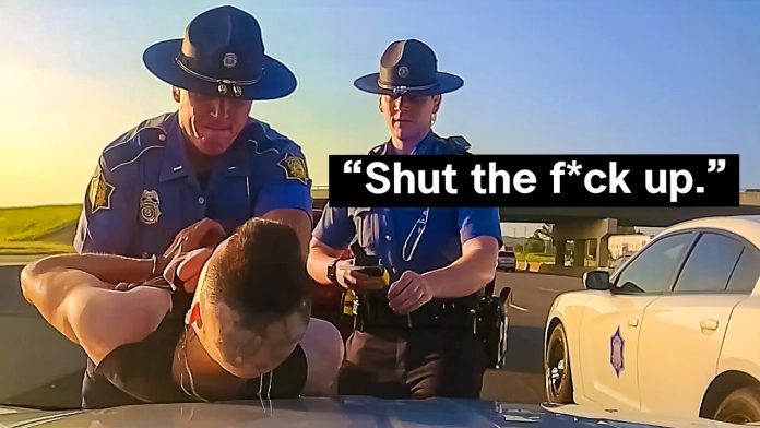 Arkansas State Trooper Wastes No Time Humbling Driver